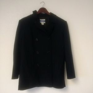 Pendleton Black Pea Coat